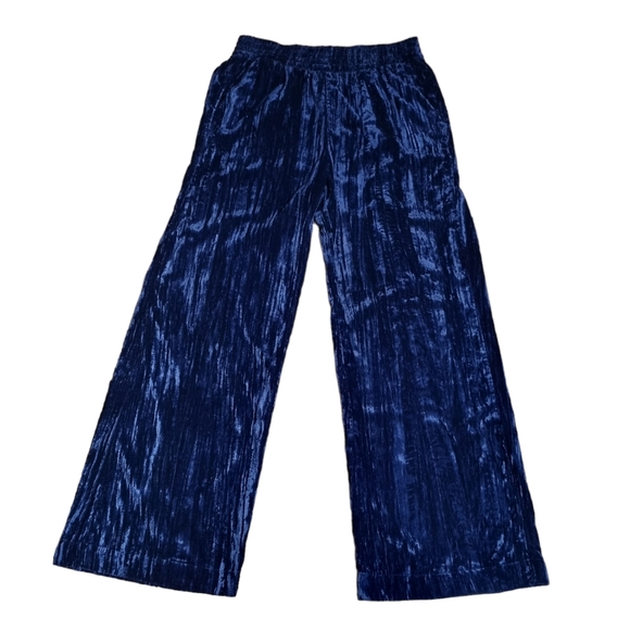 Gap Velour Wide Leg Pull-On Pants - Picture 3 of 9